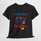 Cooking Is My Passion Graphic Tee - Bold Printed Tees