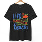 Life Is Better at the Beach T-Shirt - Bold Printed Tees