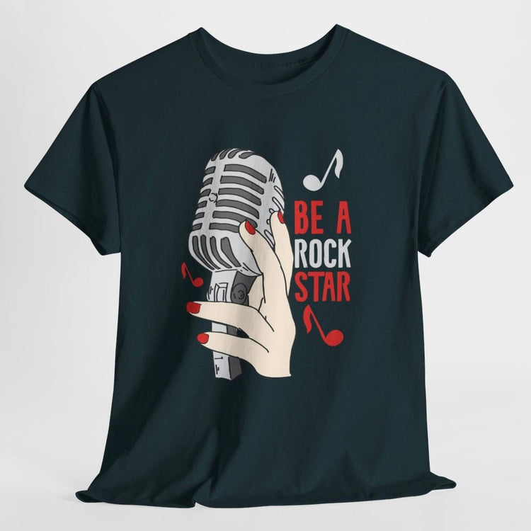 Be a Rock Star T-Shirt - Bold Printed Tees