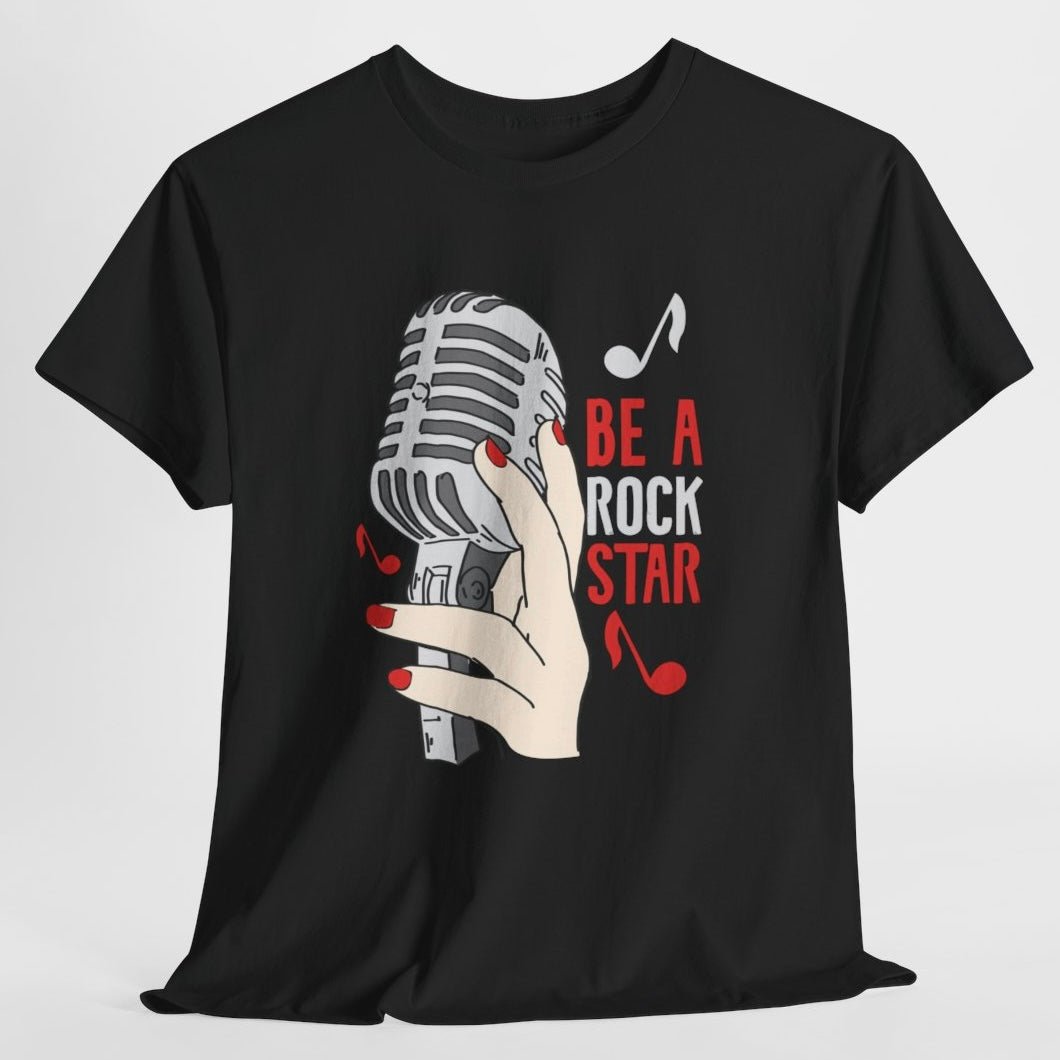Be a Rock Star T-Shirt - Bold Printed Tees