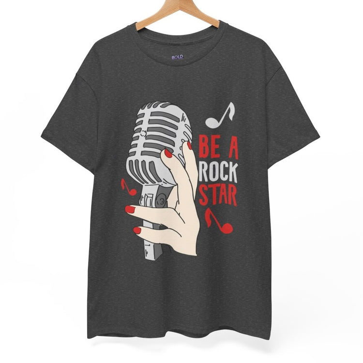 Be a Rock Star T-Shirt - Bold Printed Tees