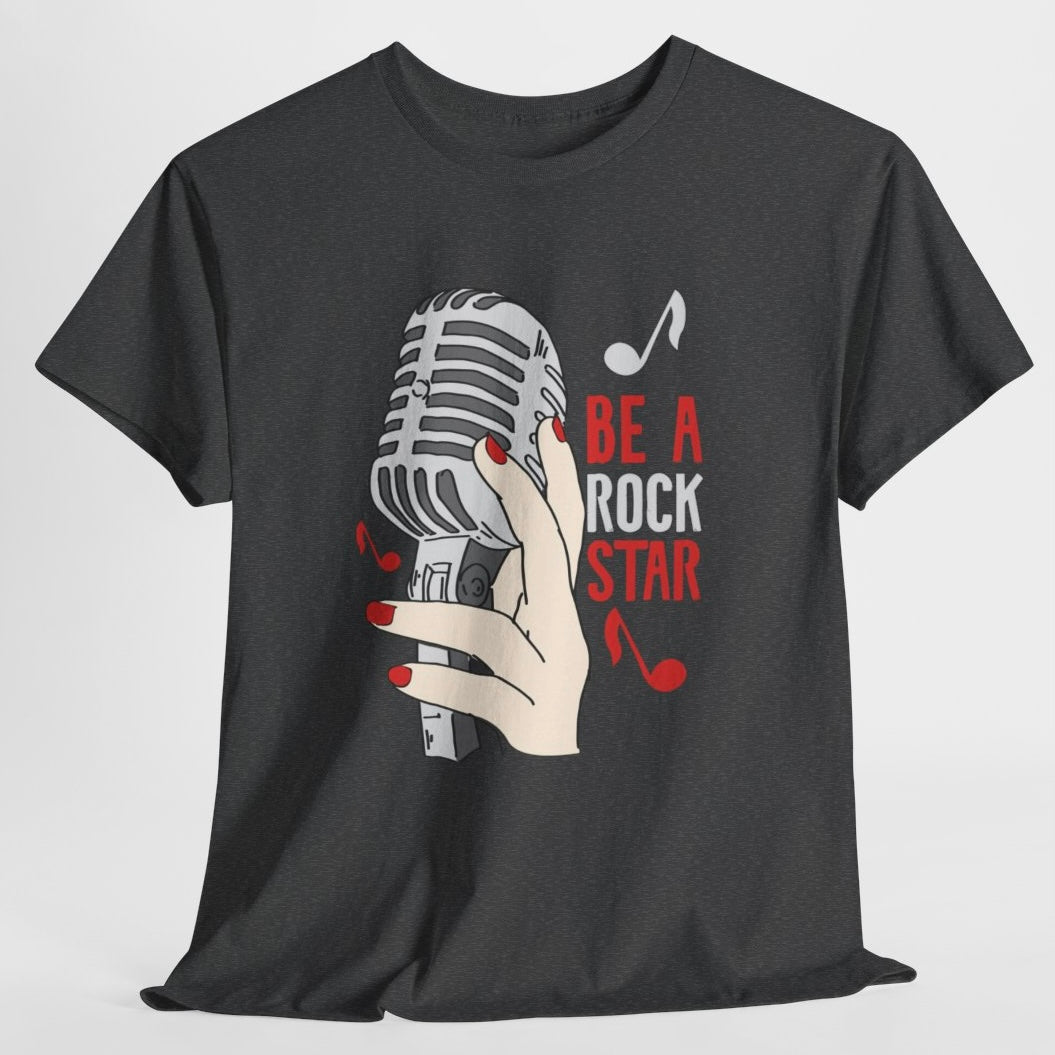 Be a Rock Star T-Shirt - Bold Printed Tees