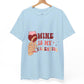 Wine Is My Valentine Shirt - Bold Printed Tees