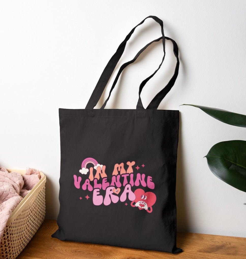 In My Valentine Era Tote Bag - Bold Printed Tees