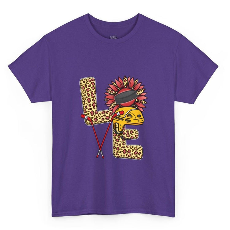 Love Field Hockey Valentine Shirt - Bold Printed Tees