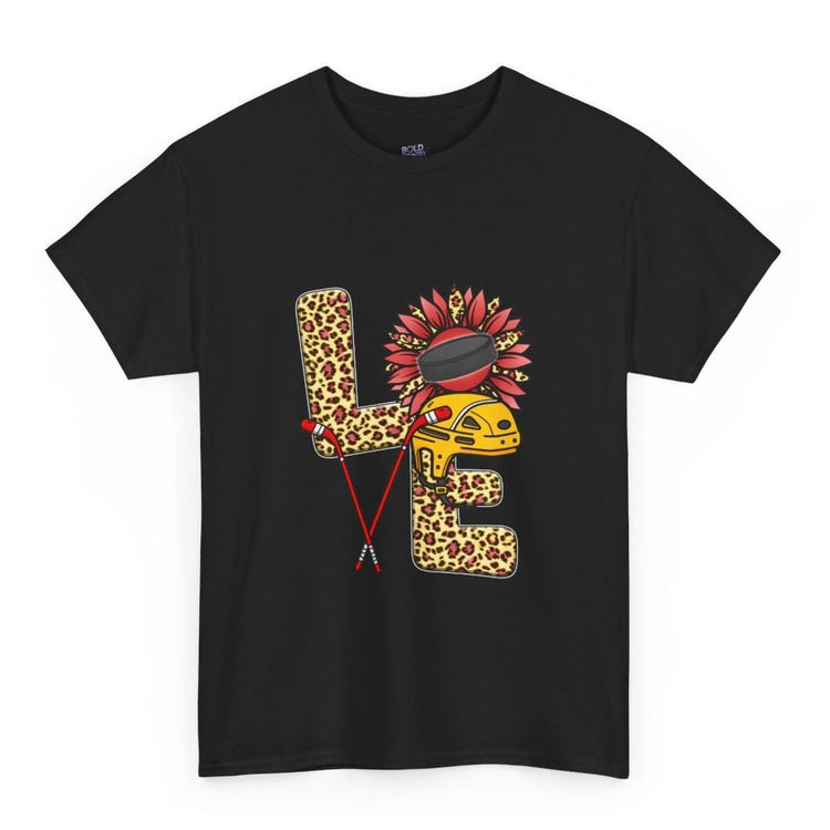 Love Field Hockey Valentine Shirt - Bold Printed Tees