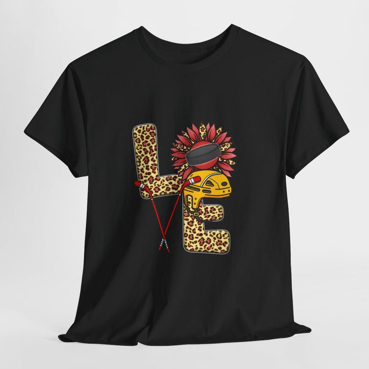 Love Field Hockey Valentine Shirt - Bold Printed Tees