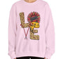 Hockey Love Crewneck Sweatshirt - Bold Printed Tees
