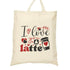 I Love You a Latte Valentine Tote Bag - Bold Printed Tees