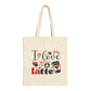 I Love You a Latte Valentine Tote Bag - Bold Printed Tees