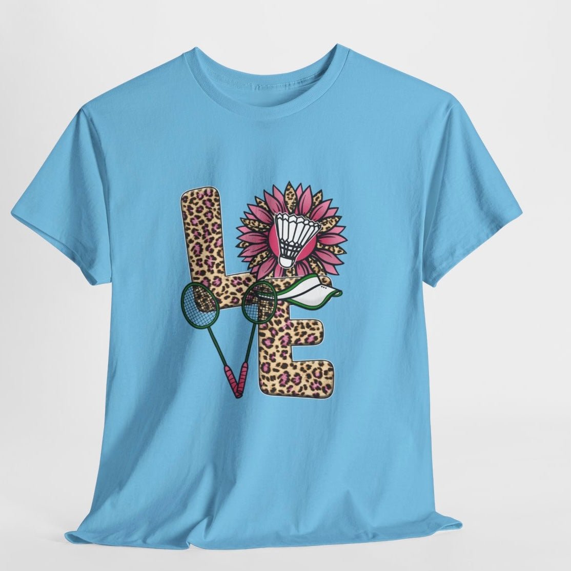 LOVE Badminton Valentine Shirt - Bold Printed Tees