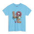 LOVE Badminton Valentine Shirt - Bold Printed Tees