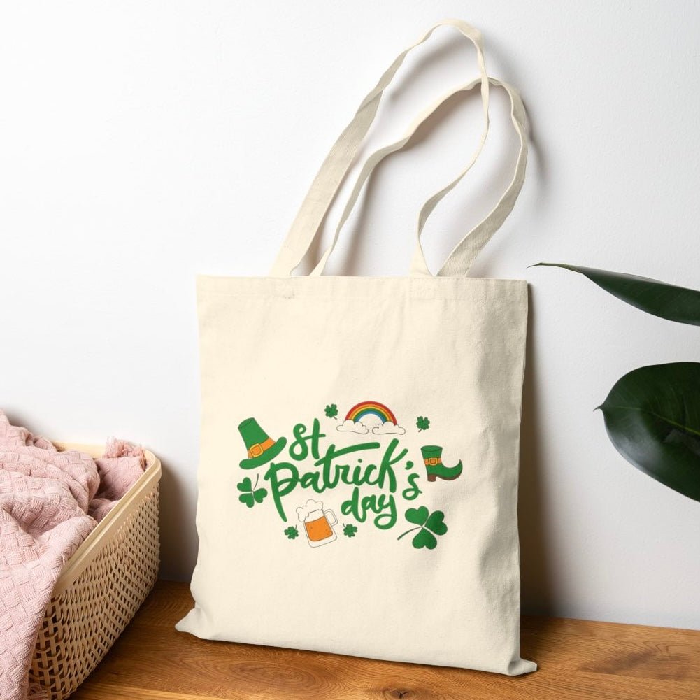 St Patrick’s Day Tote Bag - Bold Printed Tees