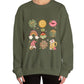 Feeling Lucky Icons Sweatshirt - Bold Printed Tees