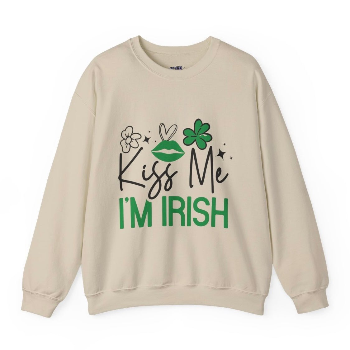 Kiss Me I’m Irish Sweatshirt - Bold Printed Tees