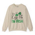 Kiss Me I’m Irish Sweatshirt - Bold Printed Tees
