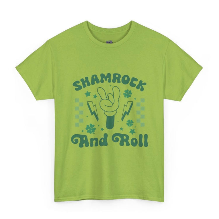 Shamrock and Roll T-Shirt - Bold Printed Tees