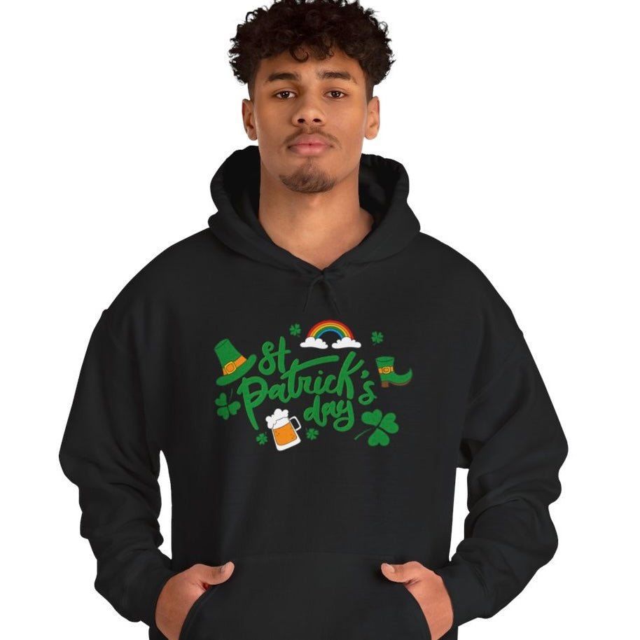 St. Patrick’s Day Hoodie - Bold Printed Tees