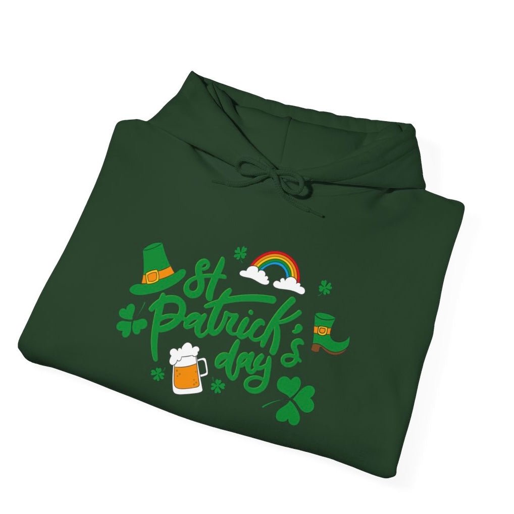 St. Patrick’s Day Hoodie - Bold Printed Tees