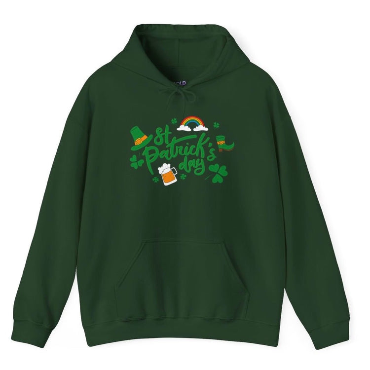 St. Patrick’s Day Hoodie - Bold Printed Tees