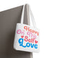Tote Bag “Heavy On The Self Love" - Bold Printed Tees