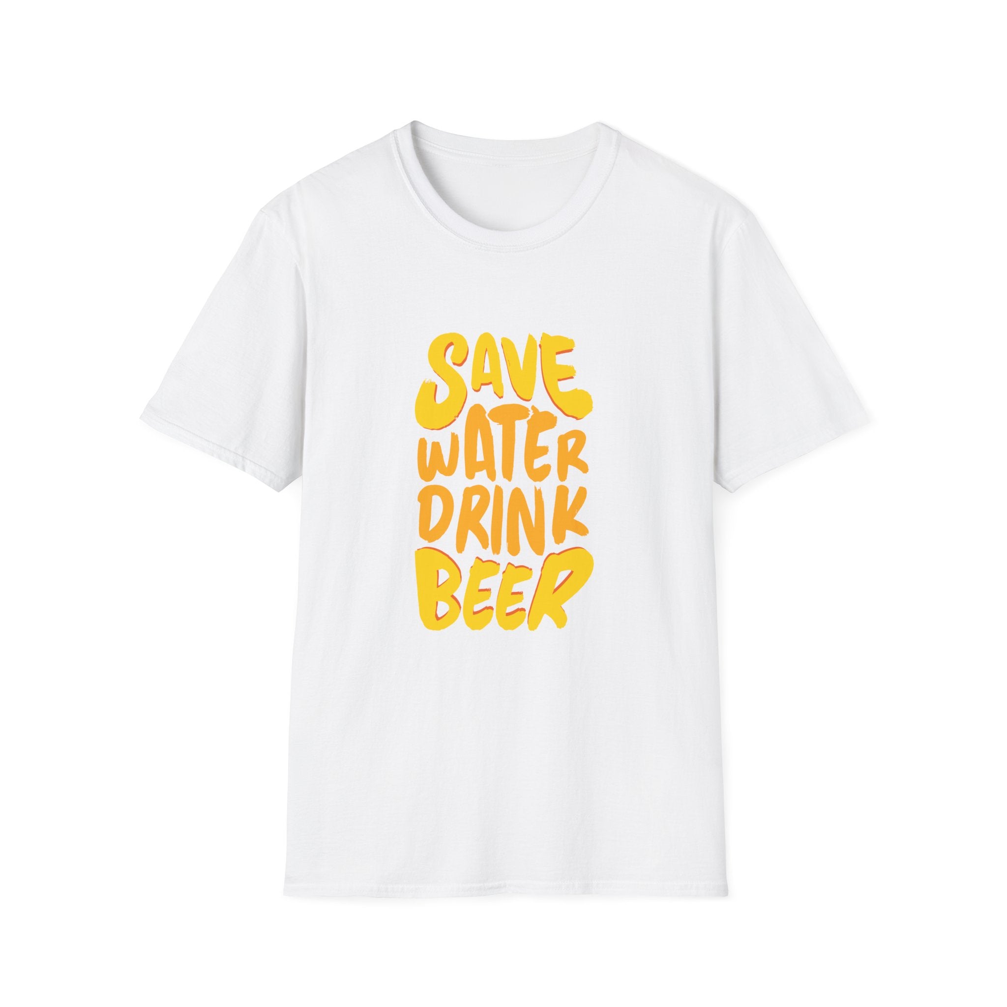 Save Water Drink Beer T-Shirt, Funny Gift for Beer Lovers, Unisex Graphic Tee,