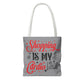 Shopping Is My Cardio Tote Bag - Bold Printed Tees