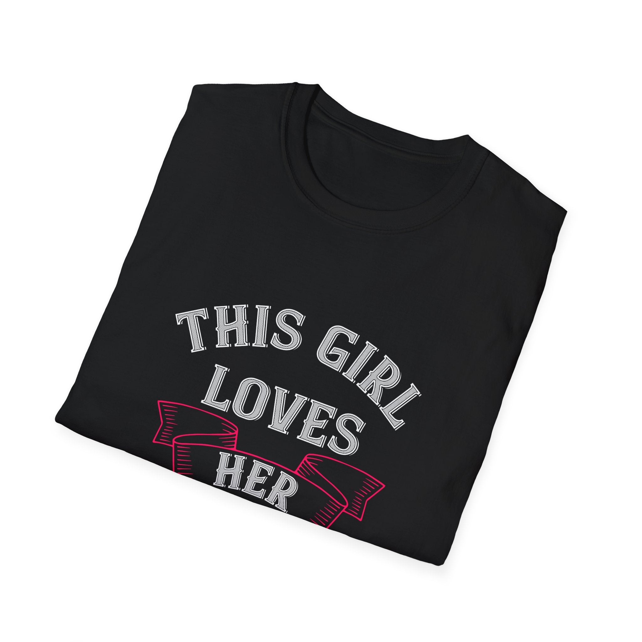 This Girl Loves Her Boyfriend, Cute Adorable Comfy Loving Softstyle T-Shirt