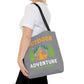 Outdoor Adventure Tote Bag Camping Design - Bold Printed Tees