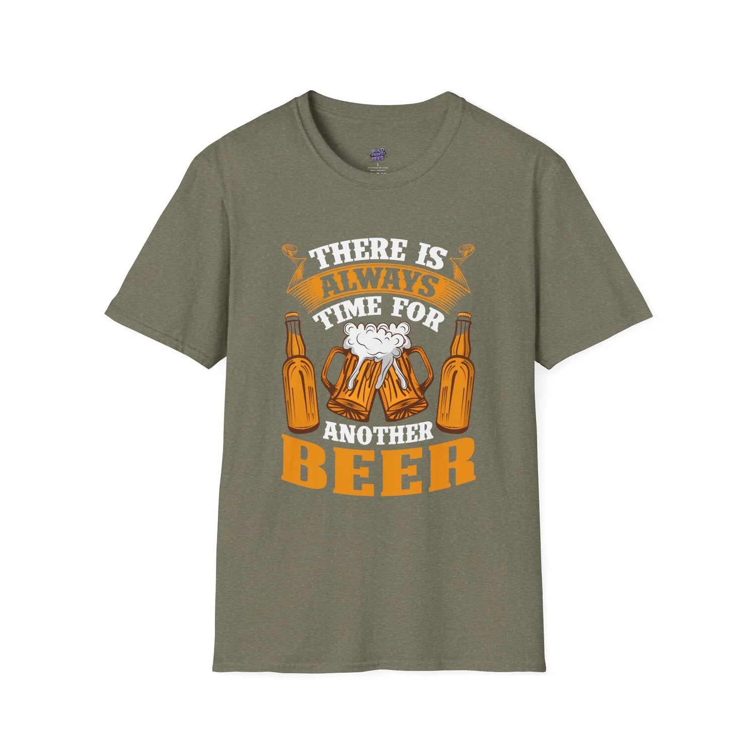 Always Time for Another Beer T-Shirt Funny Drinking Party Bar Tee Printify