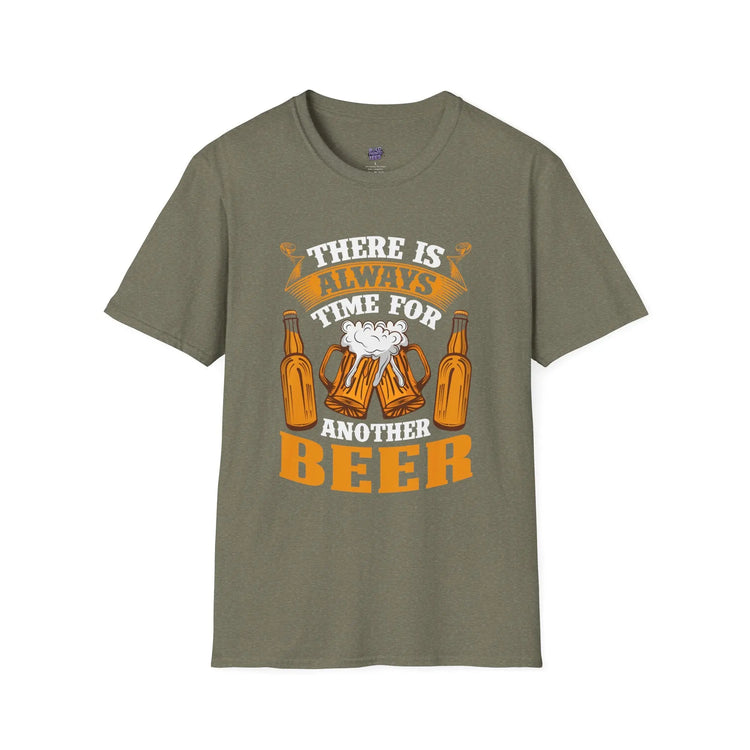 Always Time for Another Beer T-Shirt Funny Drinking Party Bar Tee Printify