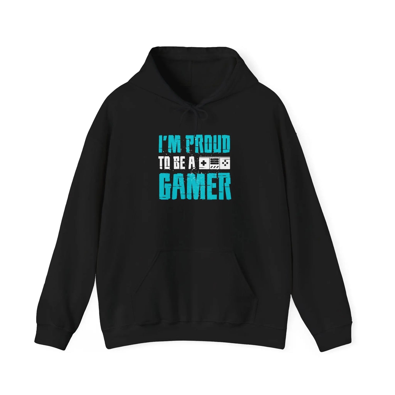 I’m Proud to Be a Gamer Hoodie Unisex Gaming Sweatshirt, Video Game Lover Hoodie - Bold Printed Tees