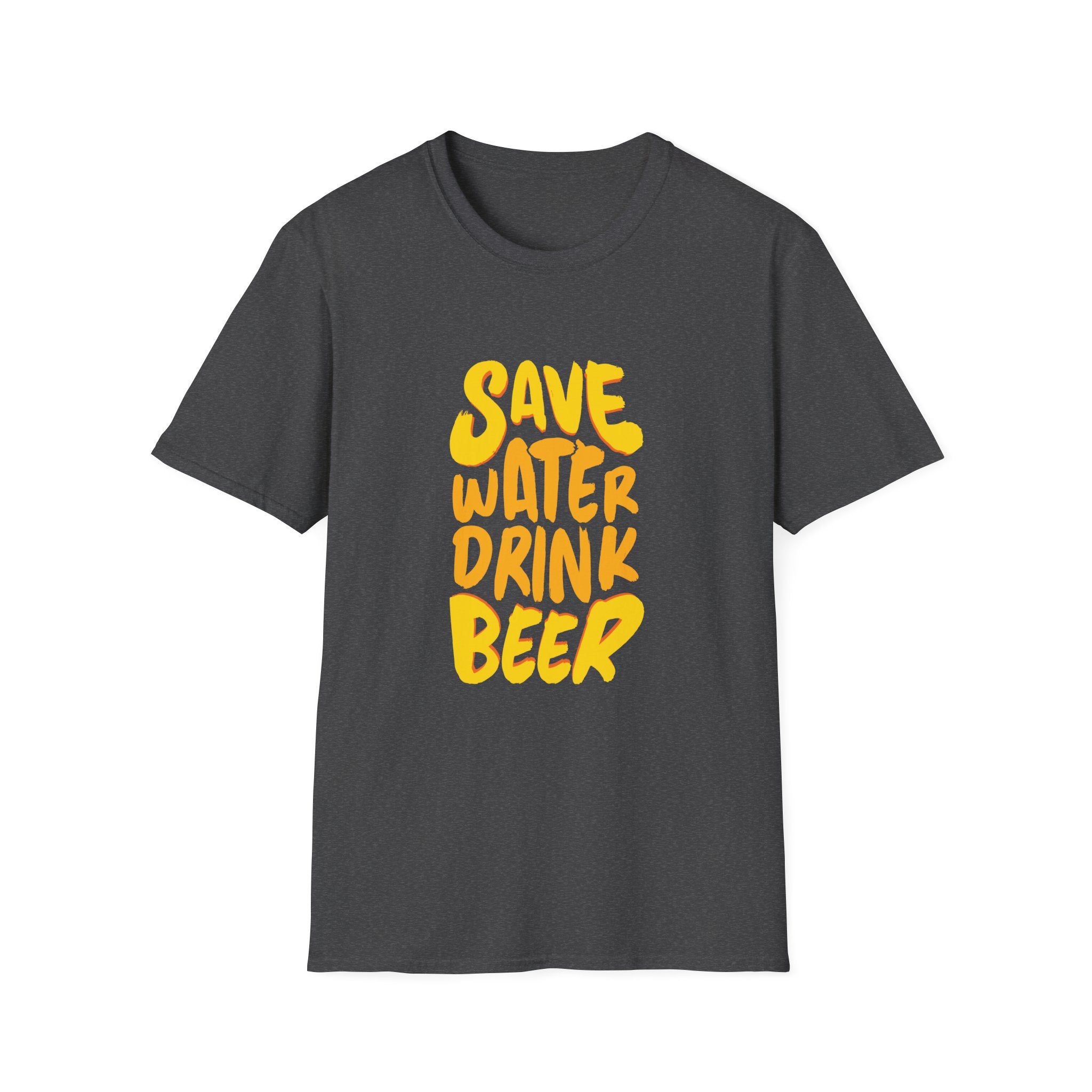 Save Water Drink Beer T-Shirt, Funny Gift for Beer Lovers, Unisex Graphic Tee,