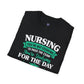 Nursing Student Motivation T-Shirt , Studying Inspiration Shirt, Gift for Nursing School - Bold Printed Tees
