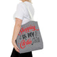 Shopping Is My Cardio Tote Bag - Bold Printed Tees