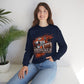 Bengals Football Fierce Tiger Bengal Cincinnati Crewneck Sweatshirt - Bold Printed Tees
