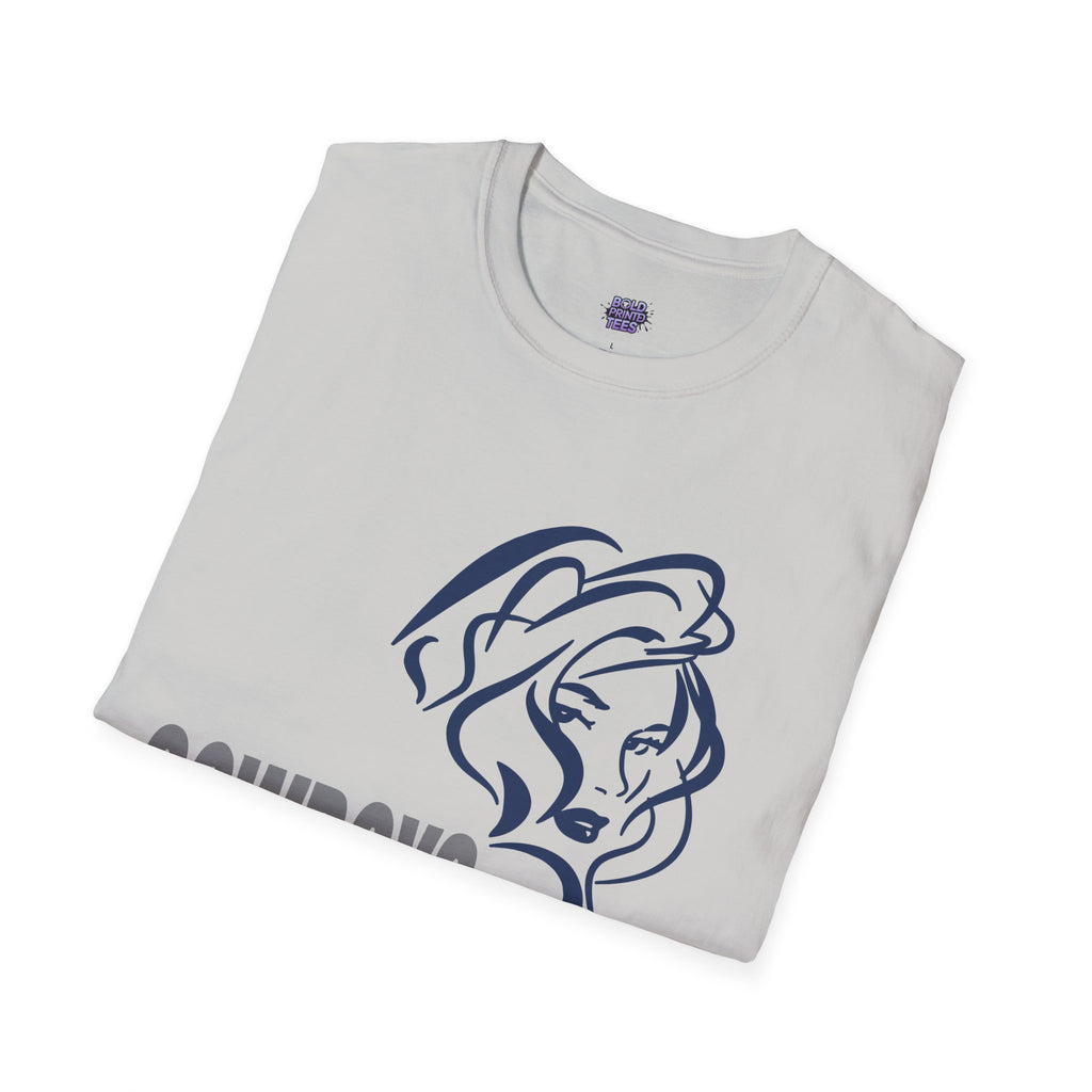 Cowboys Diva Unisex Softstyle T-Shirt | Stylish Graphic Tee for Fans, Casual Wear, Birthday Gift, Summer Outfits