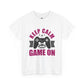 Keep Calm and Game On T-Shirt Funny Gamer Tee, Casual Gaming Graphic Shirt - Bold Printed Tees