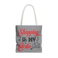 Shopping Is My Cardio Tote Bag - Bold Printed Tees