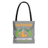 Outdoor Adventure Tote Bag Camping Design - Bold Printed Tees