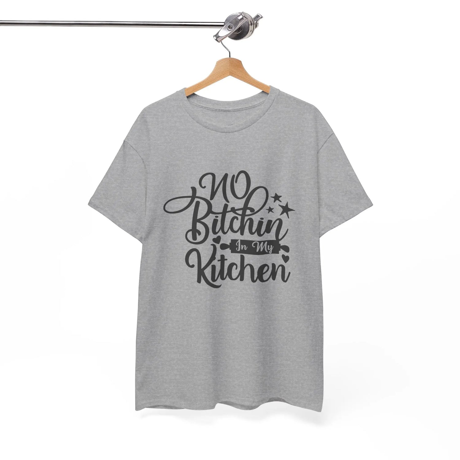 No Bitchin’ in My Kitchen T-Shirt Funny Cooking Quote Unisex Tee - Bold Printed Tees