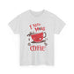 “ I Need More Coffee “ Funny Cute Unisex Heavy Cotton Graphic Tee