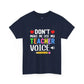 Dont Make Me Use My Teacher Voice Shirt Funny Teacher T Shirt - Bold Printed Tees