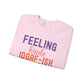 Feeling Kinda IDGAF - ish Today Funny Crewneck Sweatshirt - Bold Printed Tees