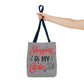 Shopping Is My Cardio Tote Bag - Bold Printed Tees