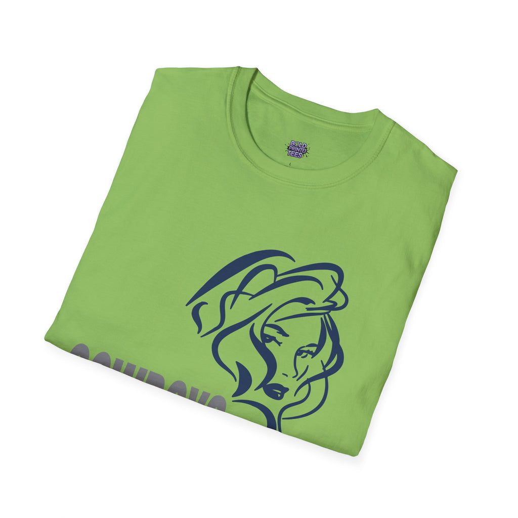 Cowboys Diva Unisex Softstyle T-Shirt | Stylish Graphic Tee for Fans, Casual Wear, Birthday Gift, Summer Outfits