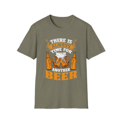 Always Time for Another Beer T-Shirt,Unisex Tee, Pub Crawl Party Bar Shirt