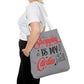 Shopping Is My Cardio Tote Bag - Bold Printed Tees