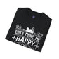 Cats Make Me Happy T-Shirt – Funny Cat Lover Tee, Gift for Cat Owners, Humorous Unisex Graphic Shirt