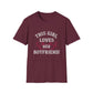 This Girl Loves Her Boyfriend, Cute Adorable Comfy Loving Softstyle T-Shirt